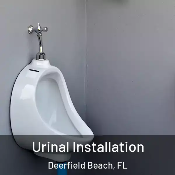  Urinal Installation Deerfield Beach, FL
